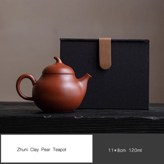 Zhuni Clay "Pear" Teapot Set 120ml