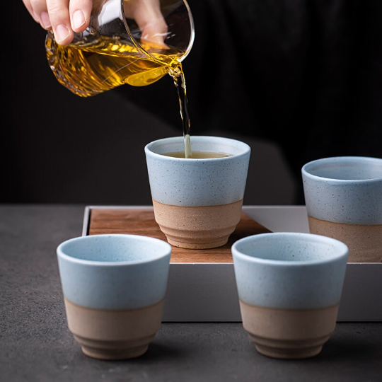 Set of 6 Tea Cups 110ml