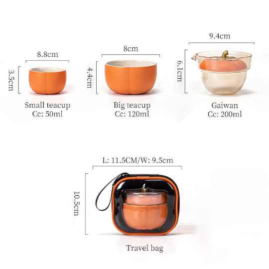 Travel Tea Set 200ml