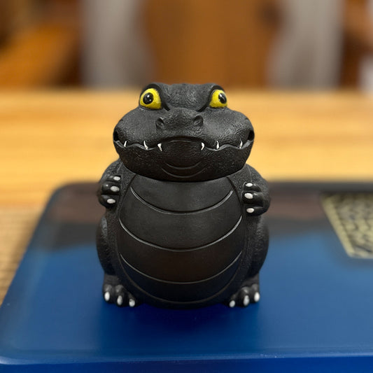 Crocodile Zisha Teapot