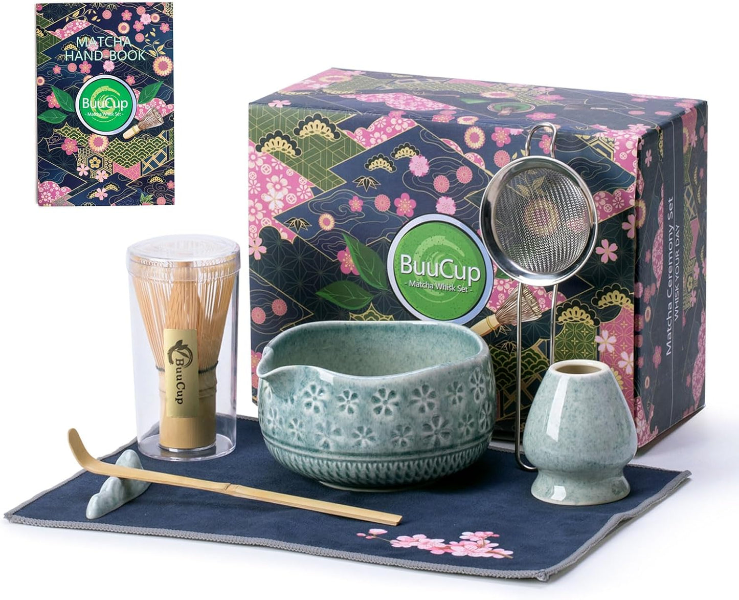 Blue Sakura Matcha Set