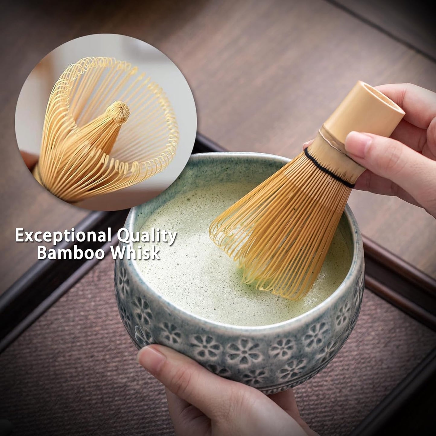 Blue Sakura Matcha Set