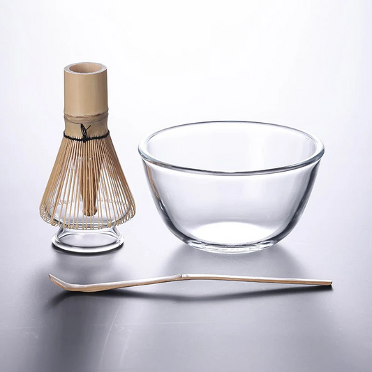 Clear Glass Matcha Set