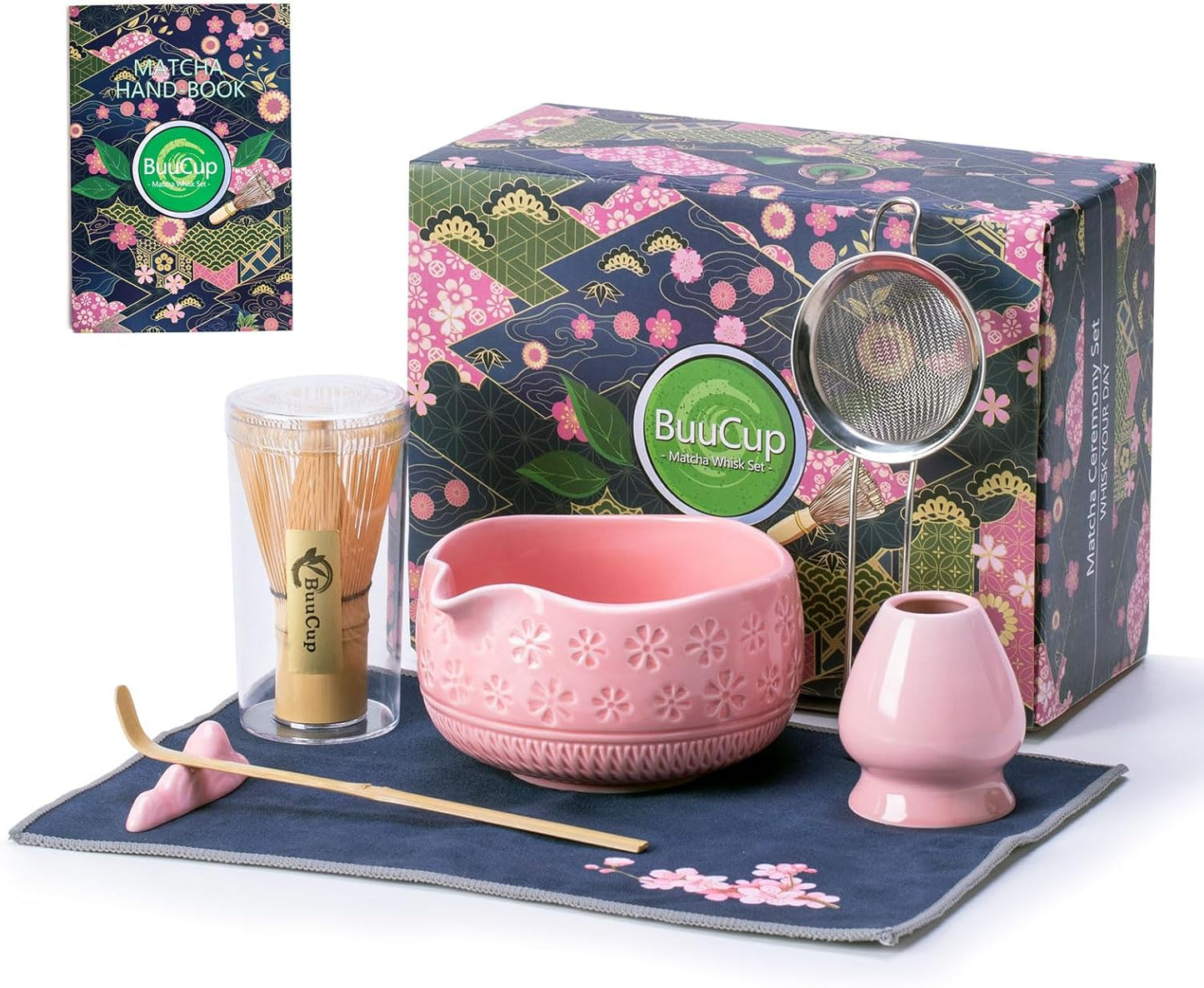 Pink Sakura Matcha Set