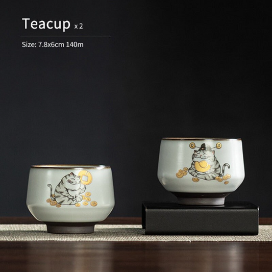 Set of 2 Tea Cup 140ml