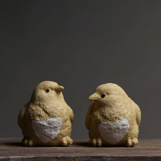 Set of 2 Chick Tea Pet