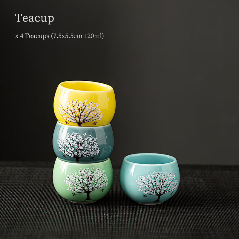 Set of 4 Tea Cup 120ml